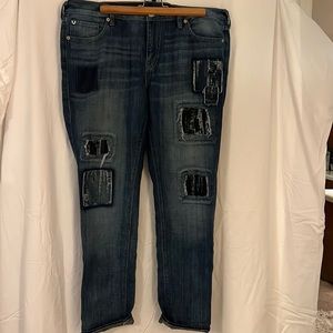True Religion Boyfriend Jeans